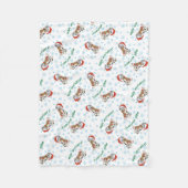 Couverture Polaire Joyeux Howlidays Great Dane (Devant)