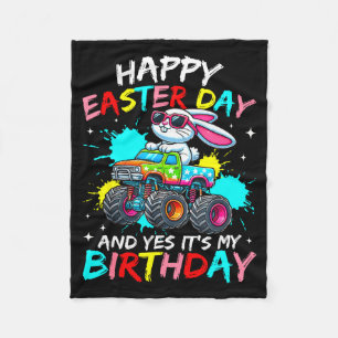 Couverture Polaire Joyeux jour de Pâques et oui c'est mon camion d'an