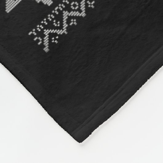 Couverture Polaire Joyeux Jours de Challah (Coin)