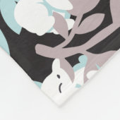 Couverture Polaire Joyeux lapins (Coin)