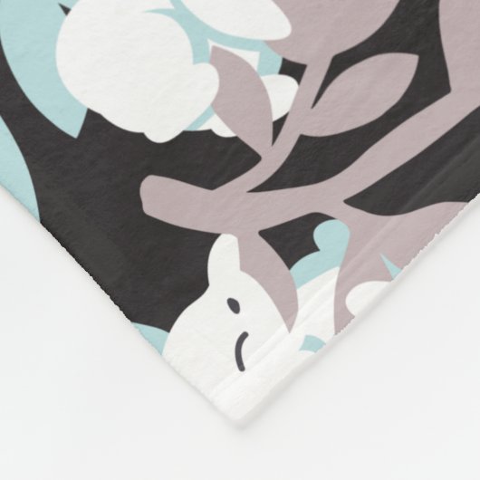 Couverture Polaire Joyeux lapins (Coin)