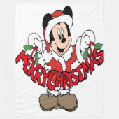 Couverture Polaire Joyeux Noël (Devant)