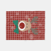 Couverture Polaire Joyeux Noël ! (Devant (Horizontal))