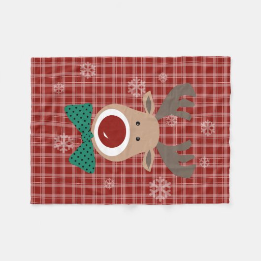 Couverture Polaire Joyeux Noël ! (Devant (Horizontal))