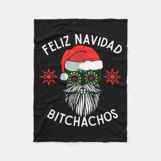 Couverture Polaire Joyeux Noël Achos Drôle Espagnol Joyeux Noël
