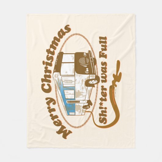 Couverture Polaire Joyeux Noël, Chut !*ter était plein (Devant)