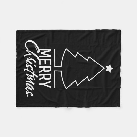 Couverture Polaire Joyeux Noël Femmes Hommes Enfants Garçons Filles N (Devant (Horizontal))