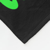 Couverture Polaire Joyeux Noël Woit Trois Père Noël Reindeer Bernese (Coin)