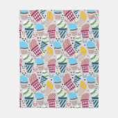 Couverture Polaire Joyeux Pâques (Devant)