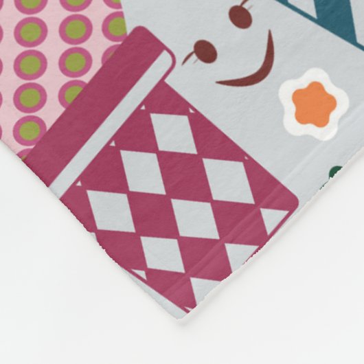 Couverture Polaire Joyeux Pâques (Coin)