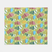 Couverture Polaire Joyeux Pâques (Devant (Horizontal))