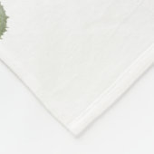 Couverture Polaire Joyeux Pawlidays Conception de chien - Chocolat La (Coin)