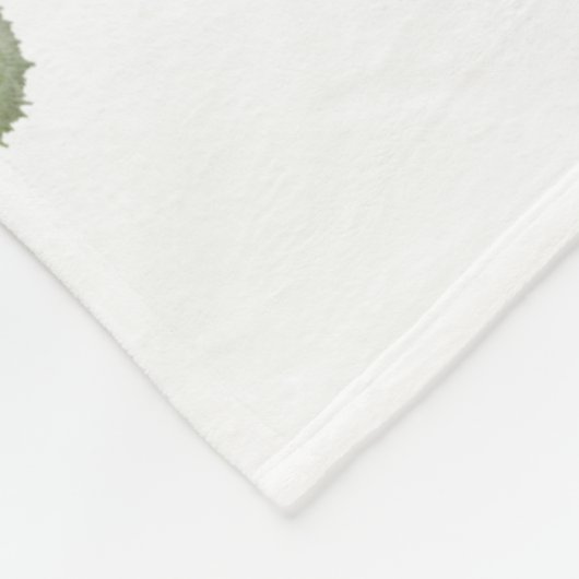 Couverture Polaire Joyeux Pawlidays Conception de chien - Chocolat La (Coin)