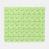 Couverture Polaire joyeux printemps (Devant (Horizontal))