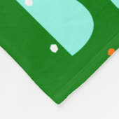 Couverture Polaire Joyeux sapin de Noël (Coin)