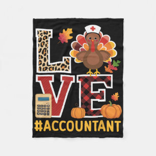 Couverture Polaire Joyeux Thanksgiving Comptabilité Jour de la dinde