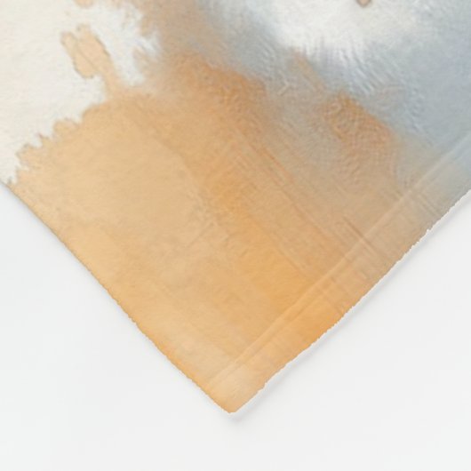 Couverture Polaire Joyful Dog in the Wind Art Print (Coin)