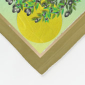 Couverture Polaire Judaïque 12 Tribus D'Israël Art Imprimer (Coin)