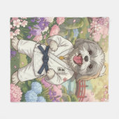 Couverture Polaire Judo Master Shih Tzu (Devant (Horizontal))