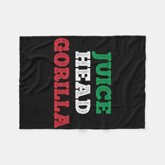 Couverture Polaire Juicehead Gorilla New Jersey Garden Nj Shore Itali (Devant (Horizontal))