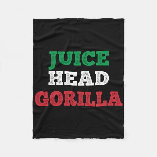 Couverture Polaire Juicehead Gorilla New Jersey Garden Nj Shore Itali (Devant)