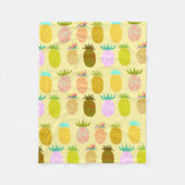Couverture Polaire Juicy Pineapple Pattern (Devant)