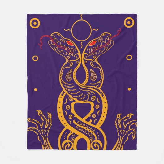 Couverture Polaire Jumeaux (Devant)