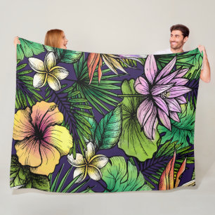 Couverture Polaire Jungle