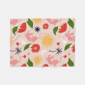 Couverture Polaire Jungle céleste (Devant (Horizontal))