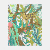 Couverture Polaire Jungle Roar - Cheetah (Devant)