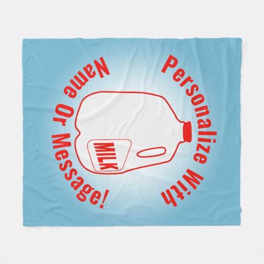 Couverture Polaire Jus de lait (Devant (Horizontal))