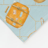 Couverture Polaire Jus d'orange (Coin)