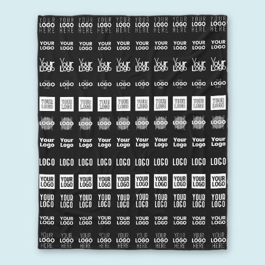 Couverture Polaire Jusqu'à 12 Logos différents ou images téléchargées