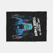 Couverture Polaire Just Trying To Keep It Together Shirt Halloween Fr (Devant (Horizontal))