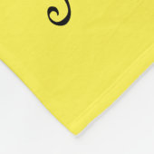 Couverture Polaire Juste le jaune impressionnant d'abeille gaffent (Coin)