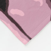 Couverture Polaire Juste quelques Roses (Coin)