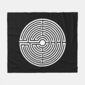 Couverture Polaire Juste un labyrinthe circulaire (Devant (Horizontal))