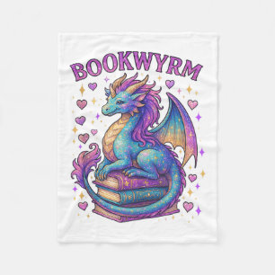 Couverture Polaire Juste Une Fille Qui Aime Les Dragons Et Les Livres