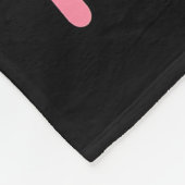 Couverture Polaire Juste une fille qui aime les lapins (Coin)