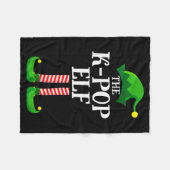 Couverture Polaire K-p Elf Matching Family Group Christmas Party Pyja (Devant (Horizontal))