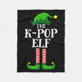 Couverture Polaire K-p Elf Matching Family Group Christmas Party Pyja (Devant)