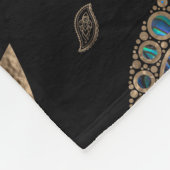 Couverture Polaire Kabbalah L'Arbre de la Vie L'Abalone et l'Or (Coin)