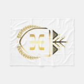 Couverture Polaire Kabyle doré (Devant (Horizontal))