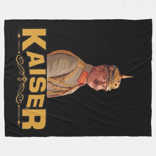 Couverture Polaire Kaiser Guillaume II, Empereur d'Allemagne (Devant (Horizontal))