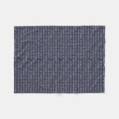 Couverture Polaire Kaleb en code binaire (Devant (Horizontal))