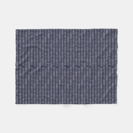 Couverture Polaire Kaleb en code binaire (Devant (Horizontal))