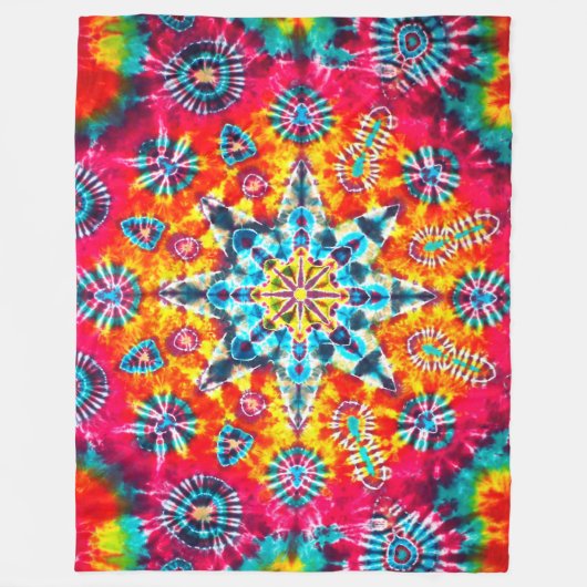 Couverture Polaire Kaleido-dye (Devant)