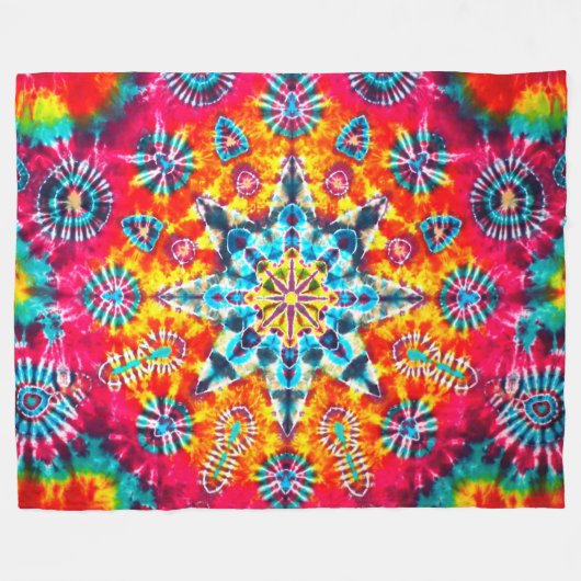 Couverture Polaire Kaleido-dye (Devant (Horizontal))