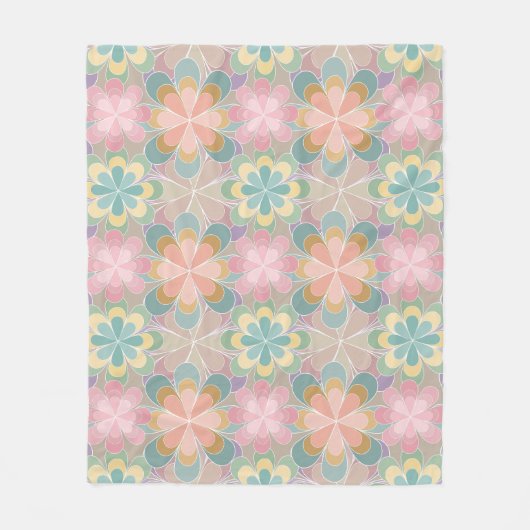 Couverture Polaire Kaleidoscope (Devant)