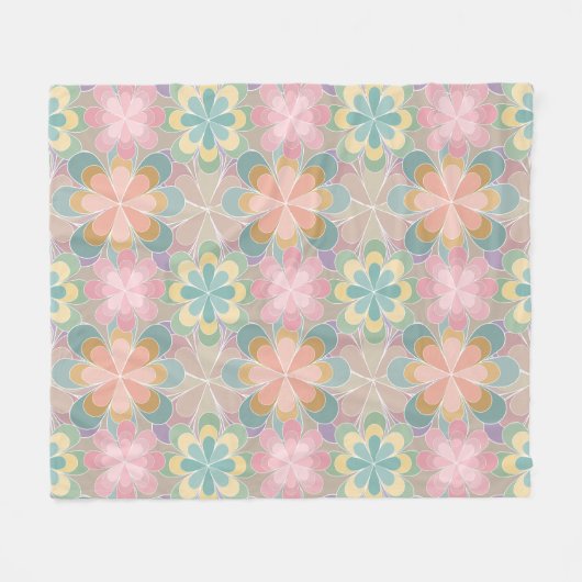 Couverture Polaire Kaleidoscope (Devant (Horizontal))
